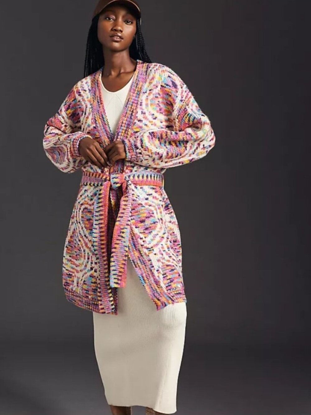 Anthropologie Farm Rio Wild Hearts Duster Cardigan XS